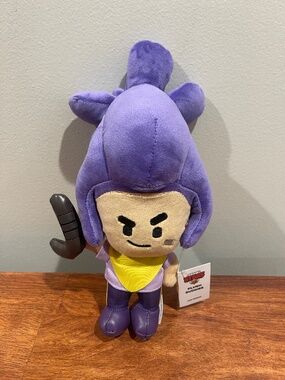Brawl Stars - Supercell - Shirley Plush Buddies Doll Stuffed Toy 8” New w/ Tags